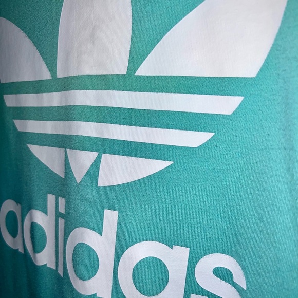 Adidas Mint Green Sweatshirt - Youth XL - Picture 5 of 5
